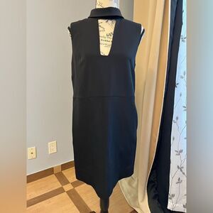 Finders Keepers Black Mock Neck Dress